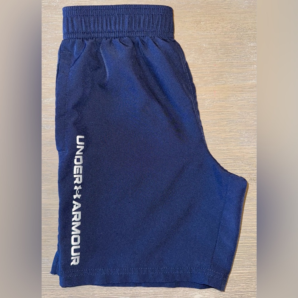 Under Armour Dark Blue Athletic Shorts
